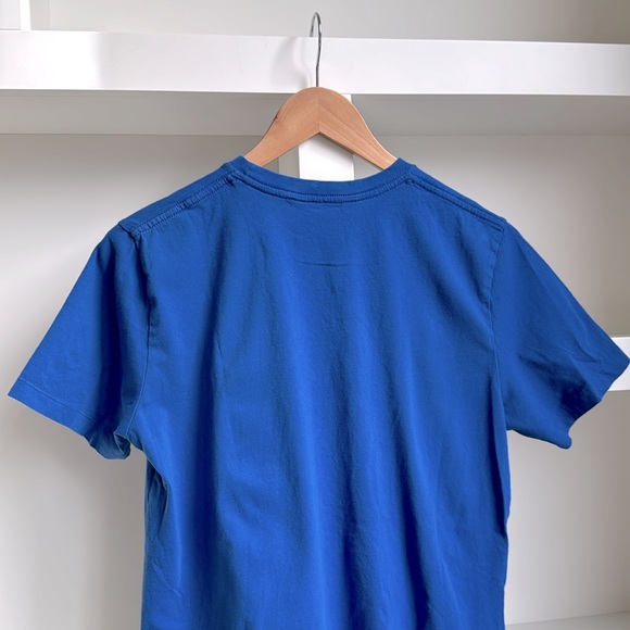 Men’s Salomon T shirt in royal blue with graphic logo - Picture 6 of 9